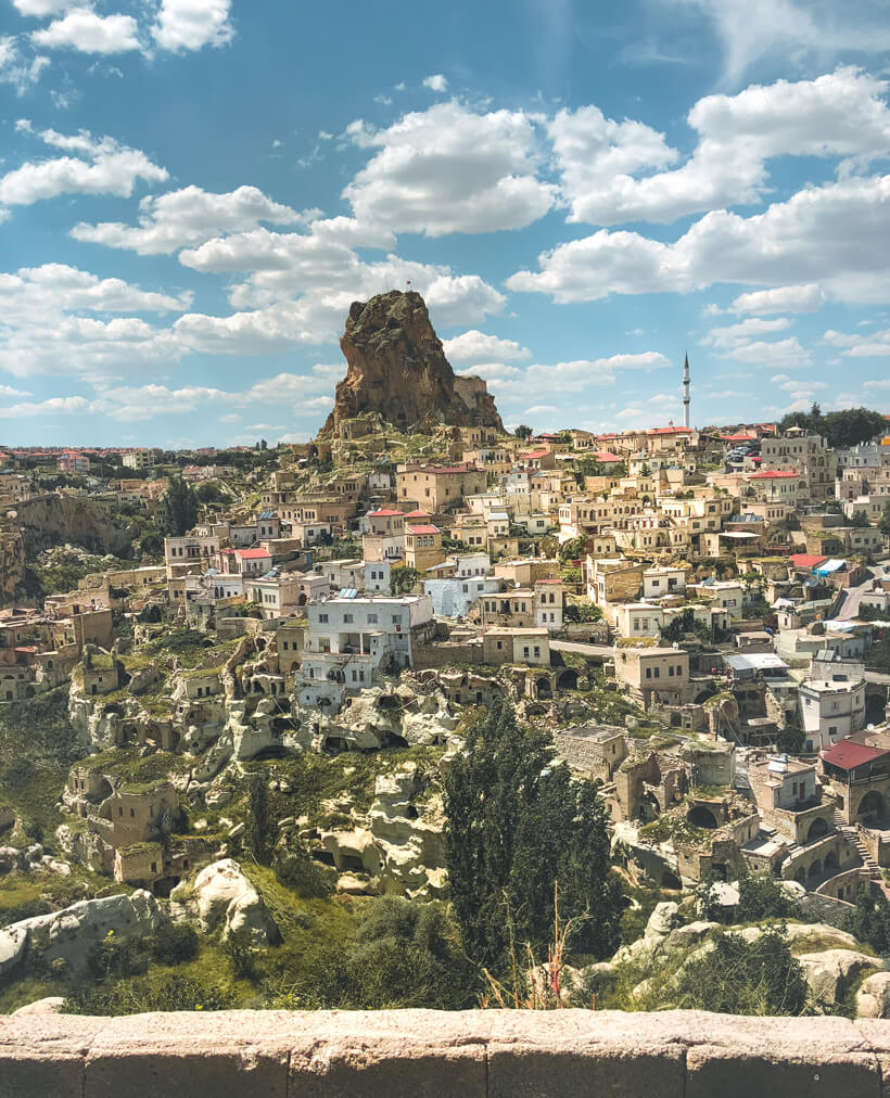 ortahisar castle cappadocia
