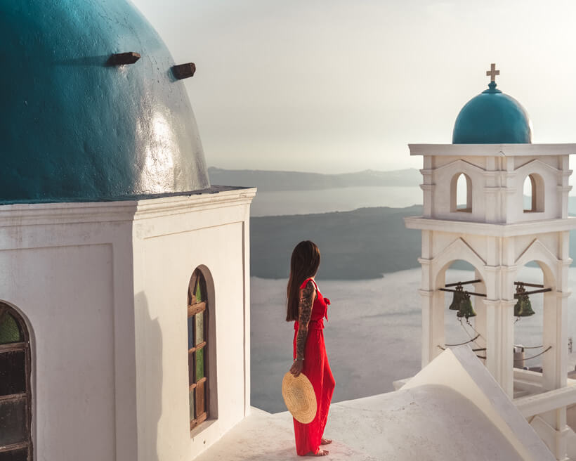 A Beautiful View of the Aegean Sea