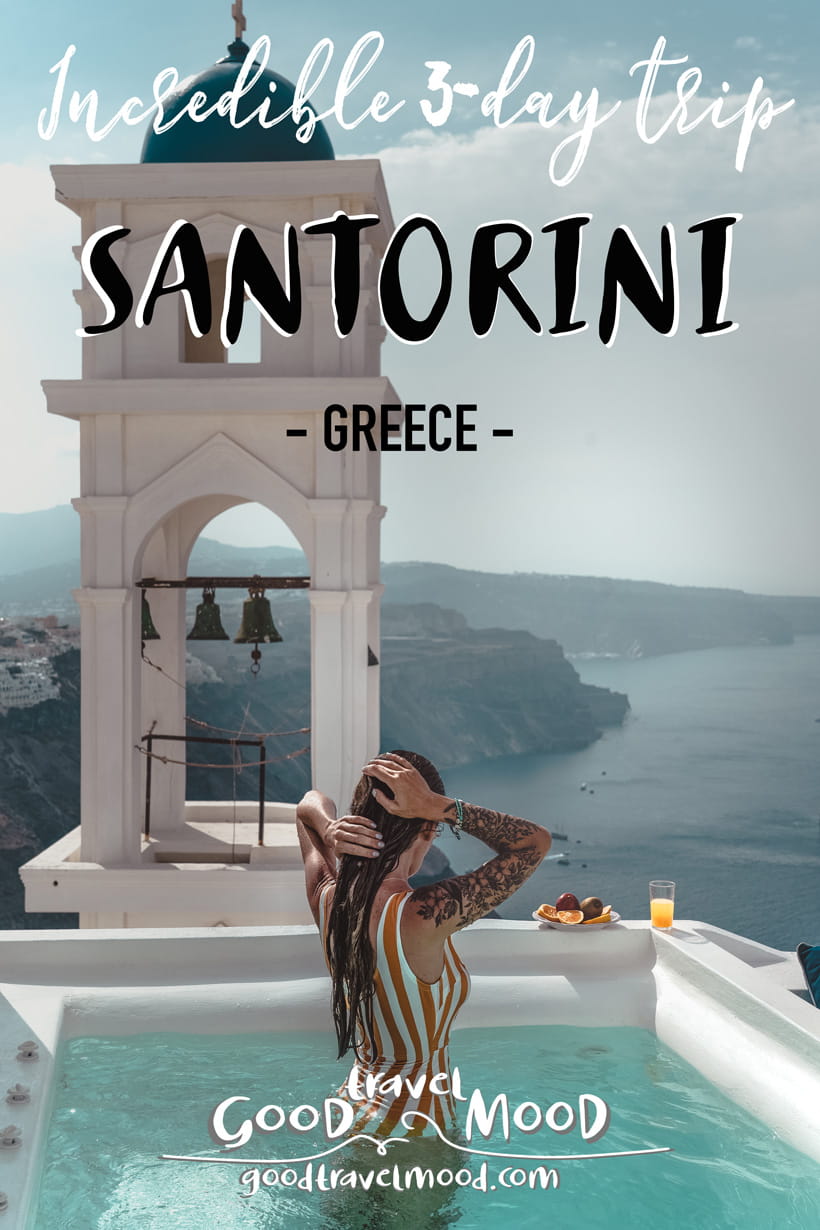 Santorini Guide for Pinterest